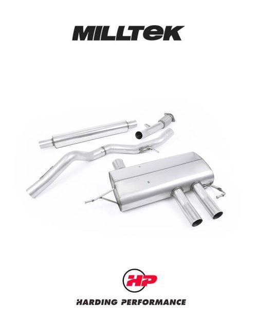 MILLTEK Cat Back Mégane RS 280 - Resonated