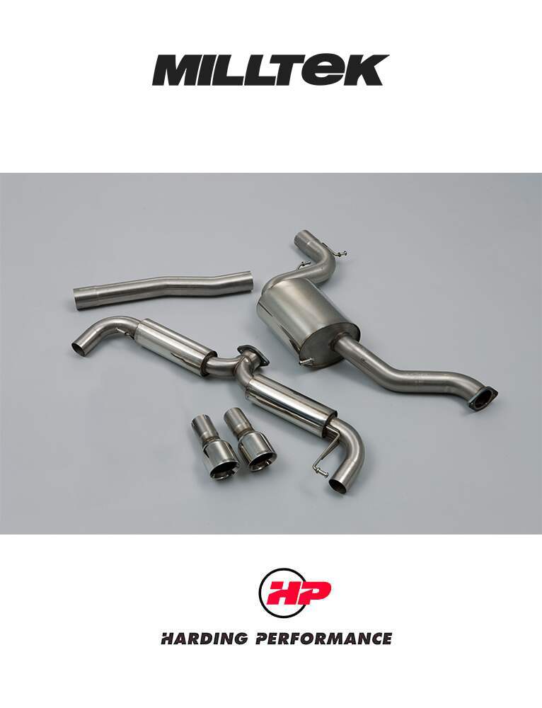 MILLTEK Cat Back VW Golf Mk6 GTI 3 Inch System - SSXVW145