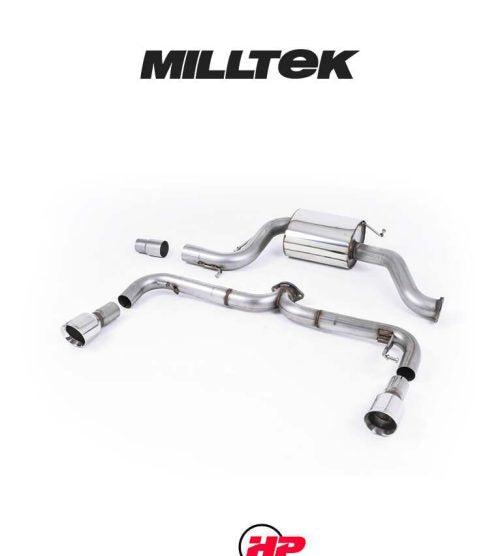 MILLTEK Cat Back VW Golf Mk6 GTI Ed35 3 Inch System - SSXVW177
