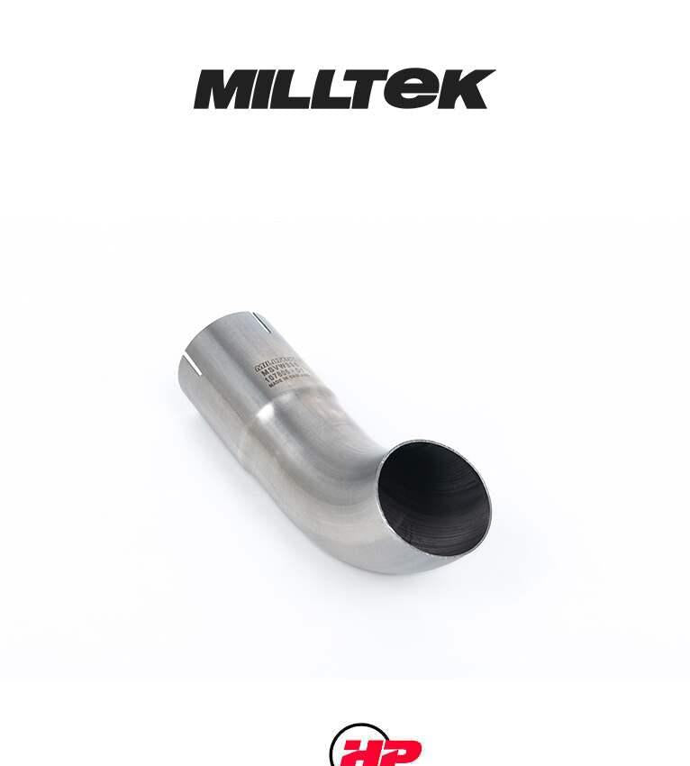 MILLTEK Cat Back VW Transporter/Caravelle T5 LWB 1.9 TDI Outlet - Non-resonated / Race