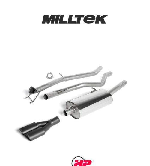 MILLTEK DPF Back VW Amarok 2.0 BiTDI - Black