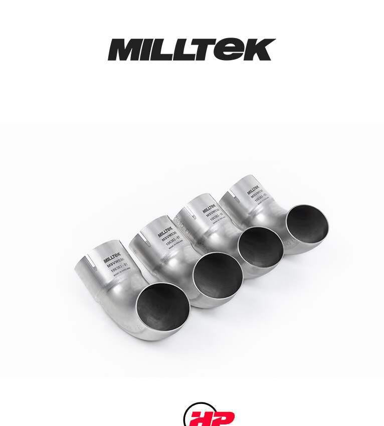 MILLTEK OPF Back Exhaust System VW Arteon R-Line 2021+ - Part Resonated Non-Valved System (Road+)