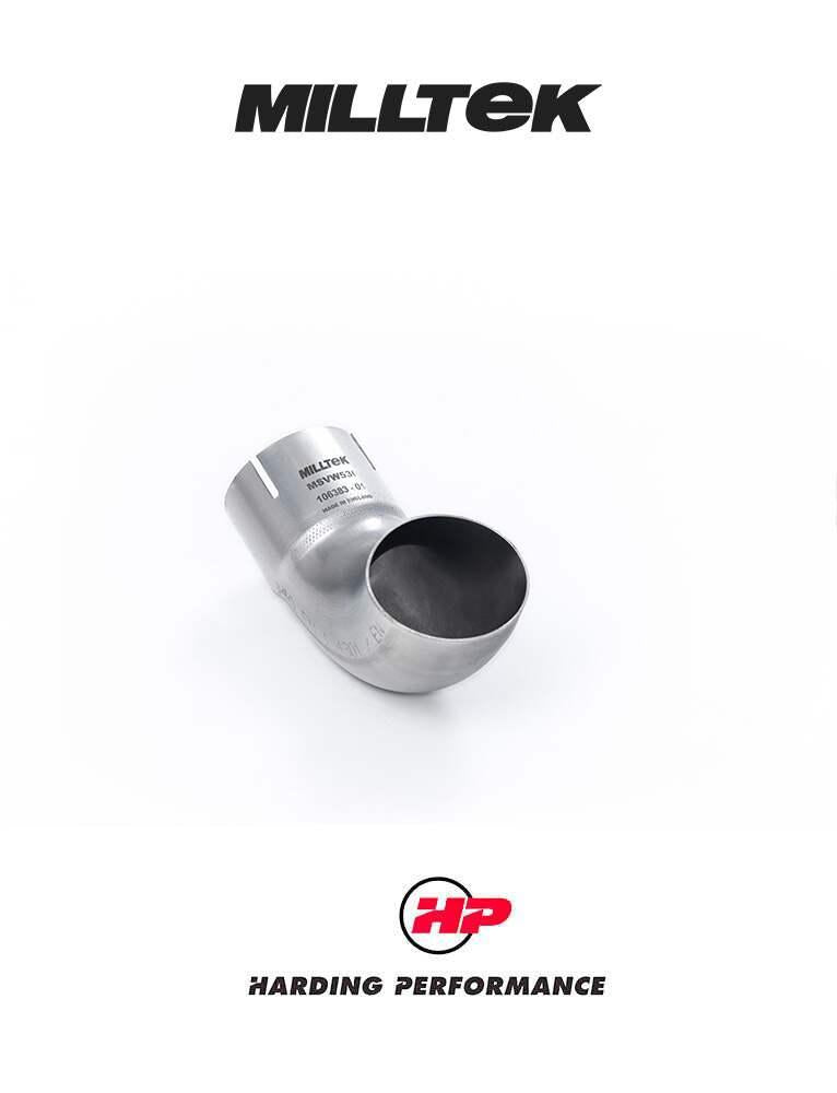 MILLTEK Cat Back Tiguan R-Line 162TSI 4Motion Allspace