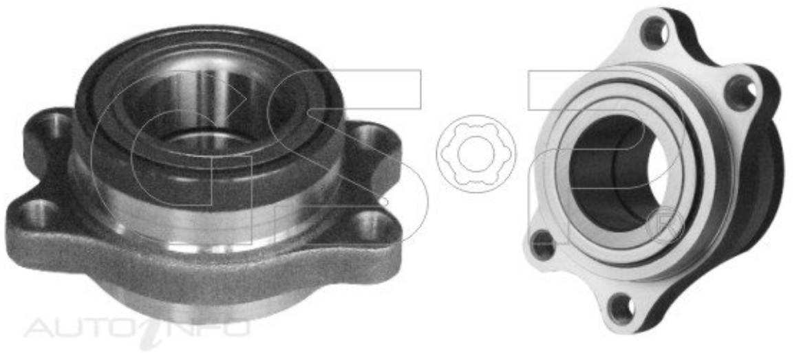 GSP | Wheel Bearing Assembly REAR (S, R, 300ZX) - ModsDirect