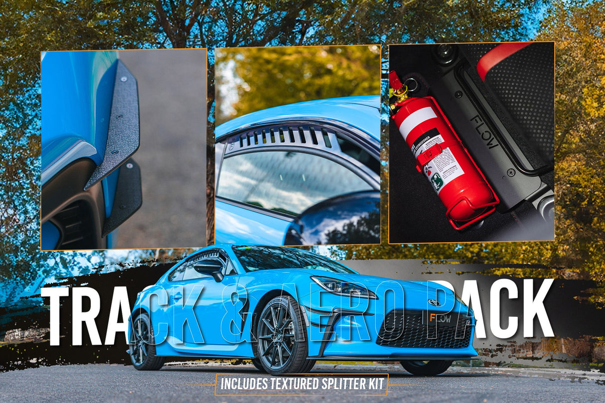 GR86 ZN8 Full Lip Splitter Set (TEXTURED BLACK) - ModsDirect