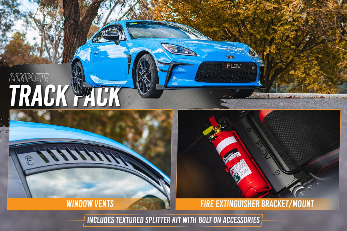 GR86 ZN8 Full Lip Splitter Set (TEXTURED BLACK) - ModsDirect