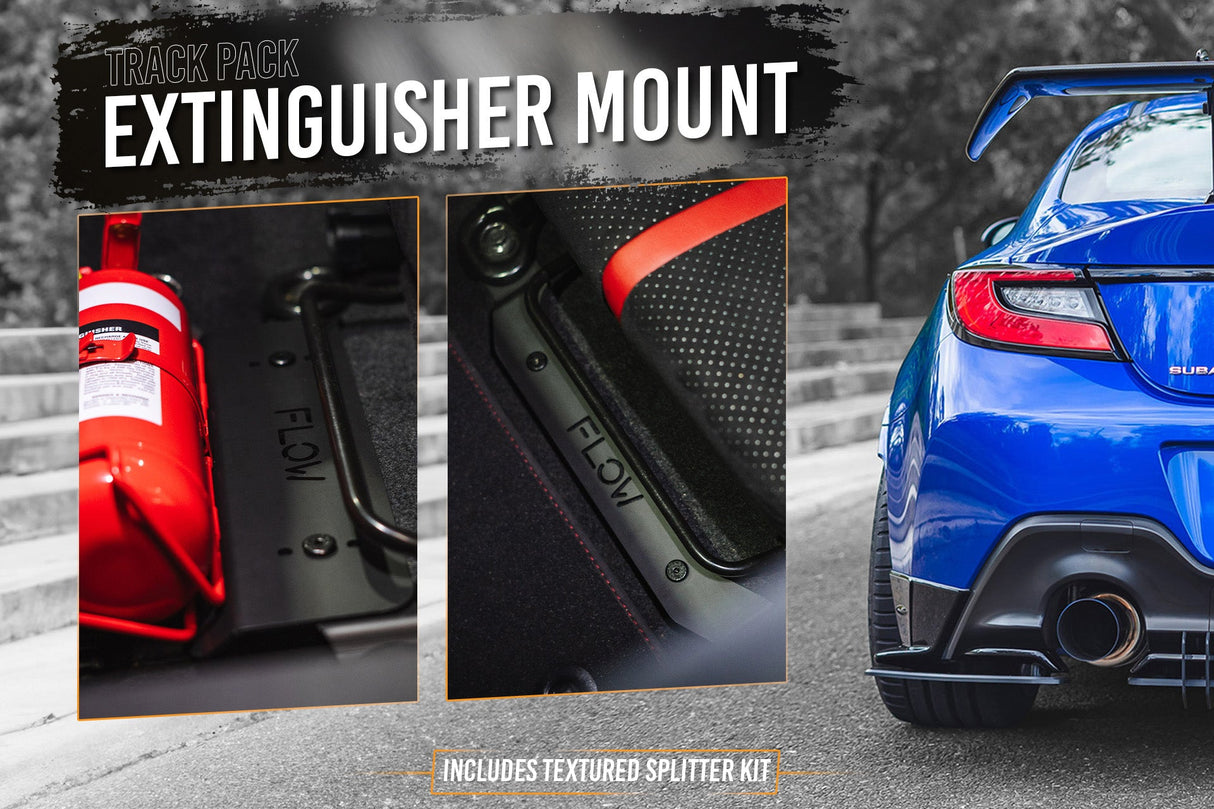 ZD8 BRZ STI Full Lip Splitter Set (TEXTURED BLACK) - ModsDirect