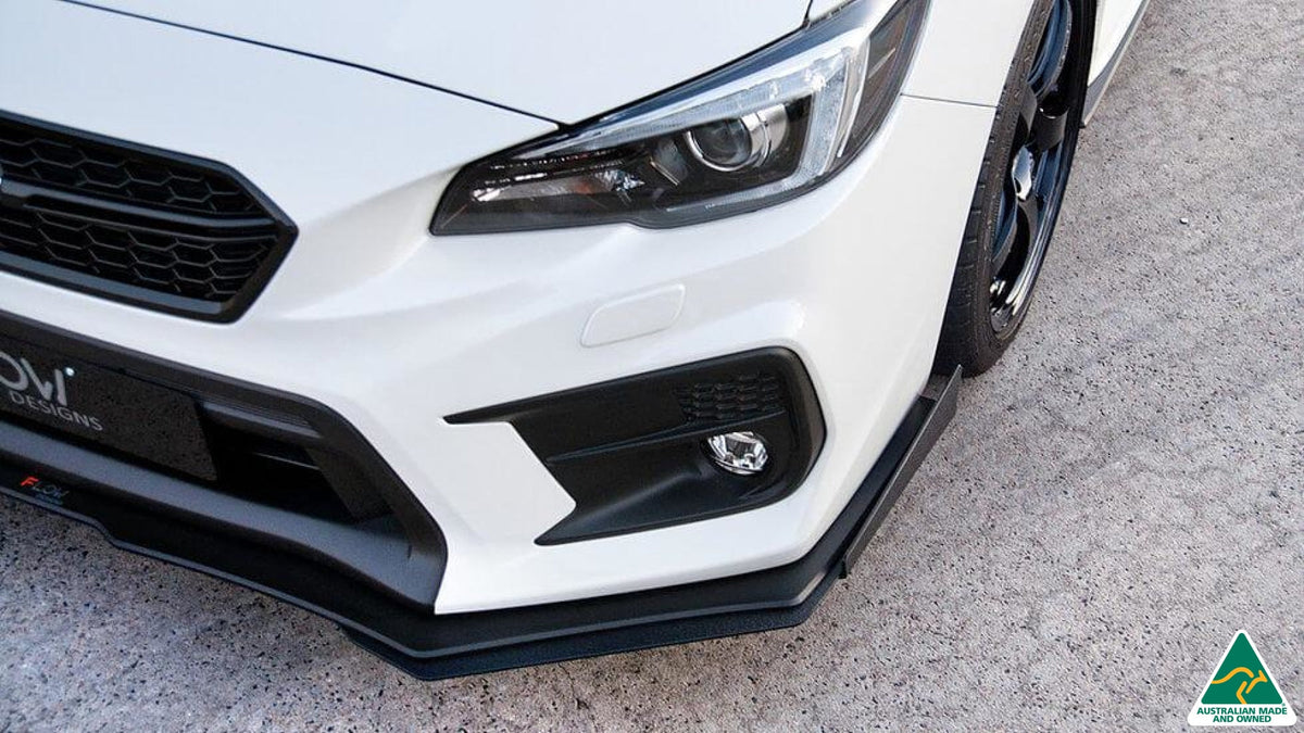 VA WRX & STI Front Lip Splitter Extensions (Pair)