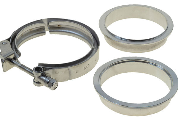 RACEWORKS | Stainless Steel V-Band Flange & Clamp Kits