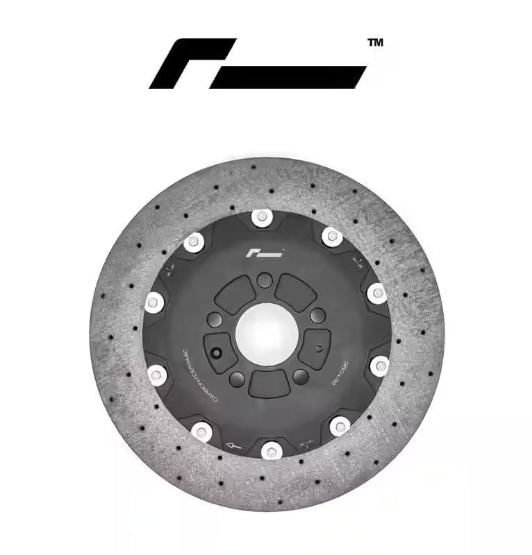 RacingLine Stage 3+ Carbon Brake Kit Replacement/Upgrade Rotors/Discs- 355mm