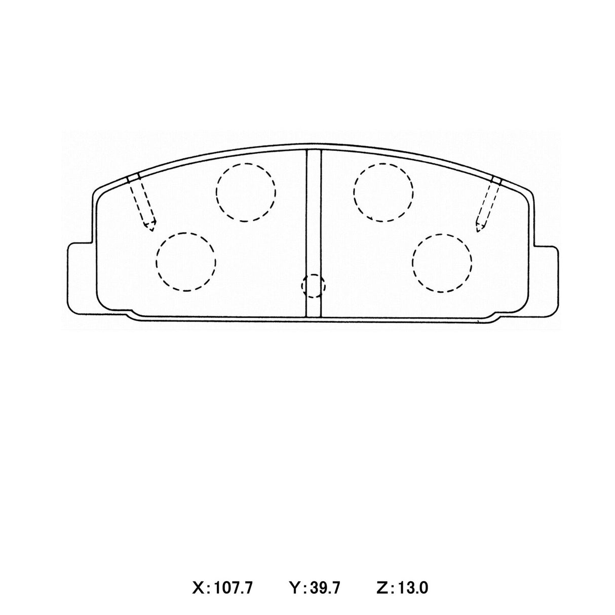 WinmaX W5 Performance Trackday Brake Pads Mazda RX7 FC / FD Rear - ModsDirect