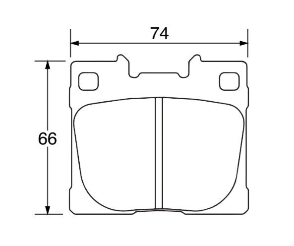 WinmaX W3 Performance Trackday Brake Pads Toyota GR Yaris / GR Corolla - ModsDirect