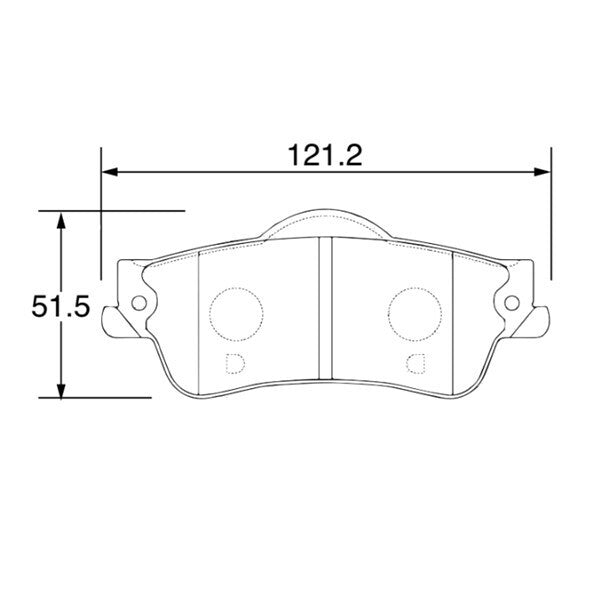 WinmaX W3 Performance Trackday Brake Pads Holden VE Commodore - ModsDirect