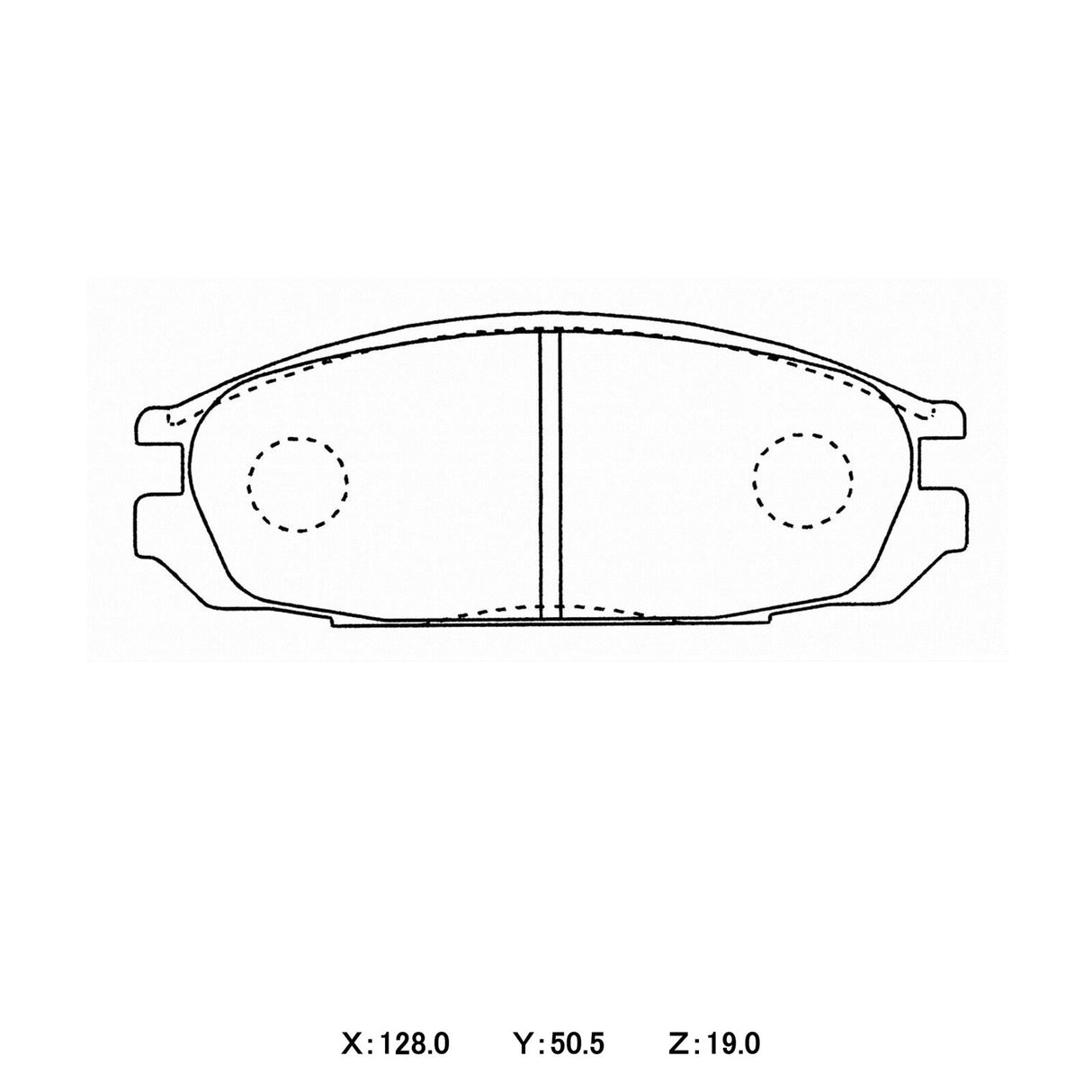 WinmaX WP2 4x4 Heavy Duty Brake Pads Nissan Patrol GQ 1980 - ModsDirect