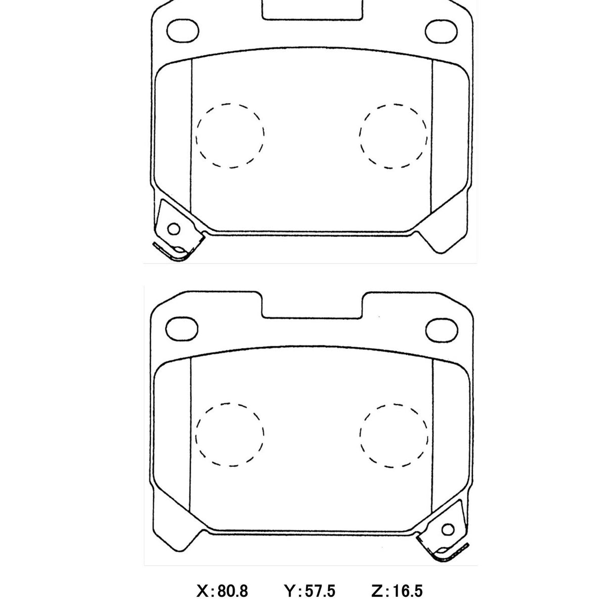 WinmaX W3 Performance Trackday Brake Pads Toyota Supra JZA80 (2 pot) - ModsDirect