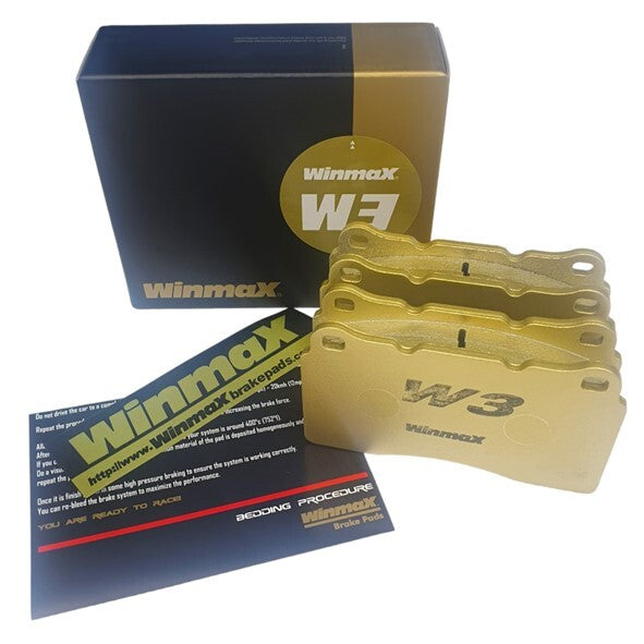 WinmaX W3 Performance Trackday Brake Pads Brembo Evo / WRX Sti / Commodore REDLINE - ModsDirect