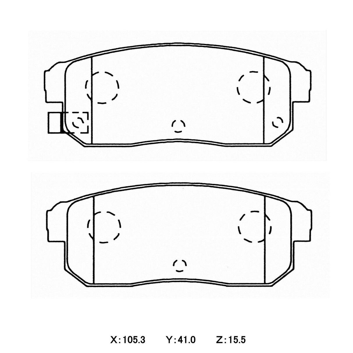 WinmaX W6.5 Race Brake Pads Mazda RX8 - ModsDirect
