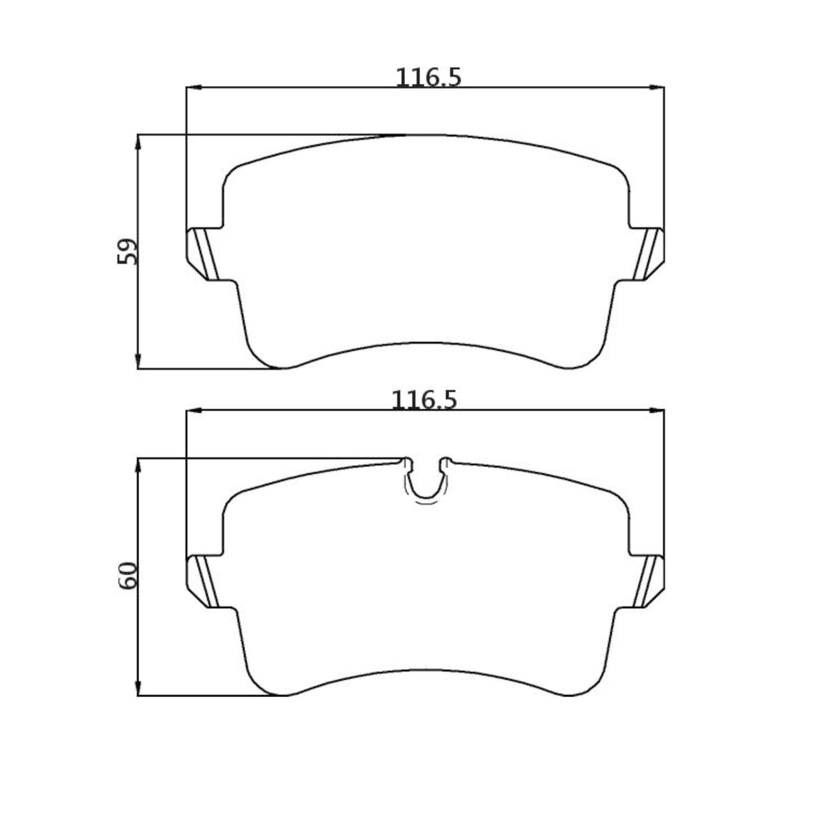 WinmaX W3 Performance Trackday Brake Pads Audi A4 (8K_) REAR