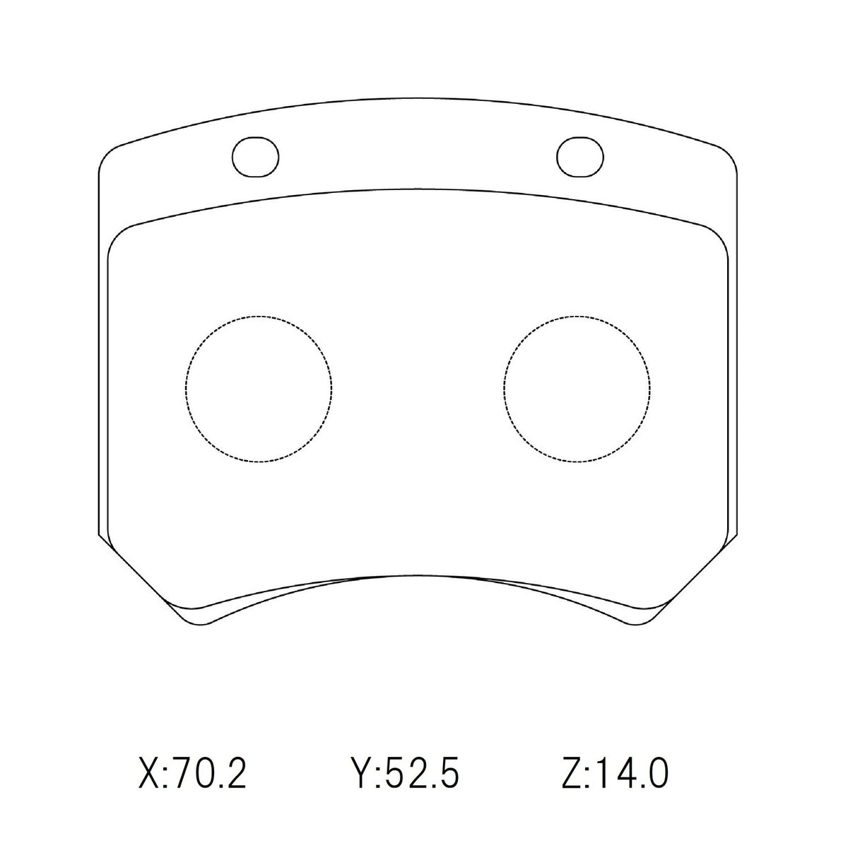 WinmaX W5 Performance Trackday Brake Pads AP CP2399 2pot (TCR Rear)