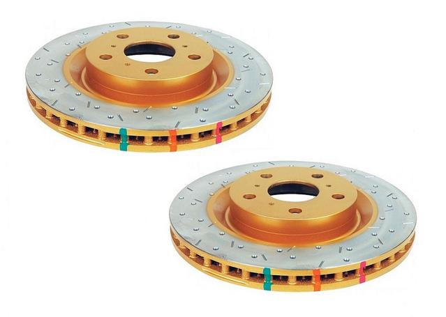DBA | 42366XS 4000 Series Drilled/Slotted Front Rotors PAIR - ModsDirect