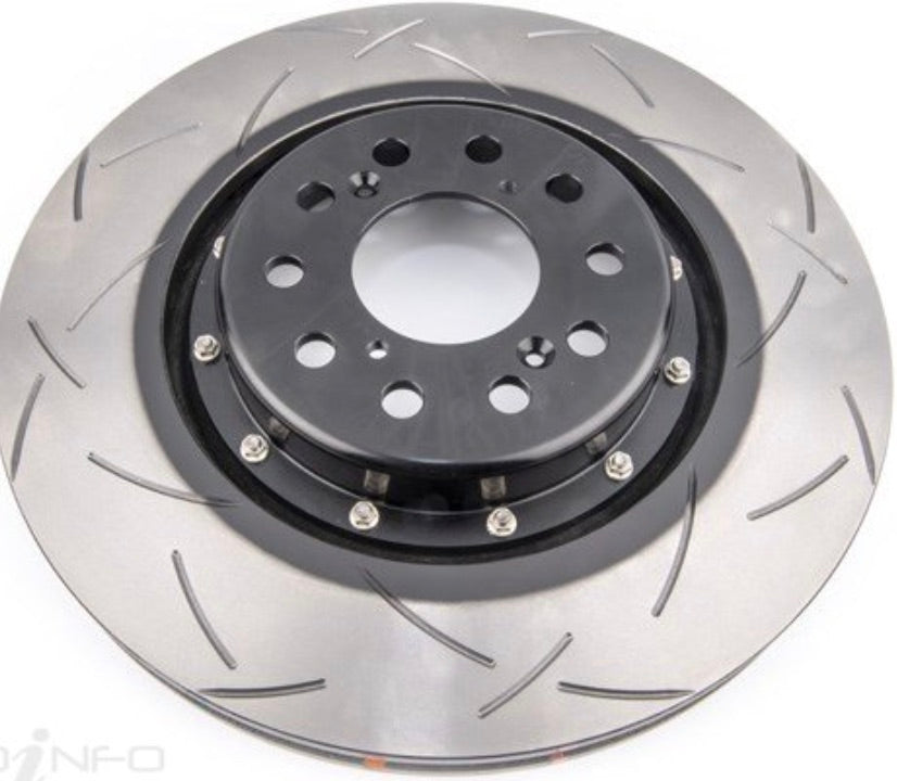 DBA | 53700BLKS T3 5000 Series Slotted 2Pc Front Rotors PAIR - ModsDirect