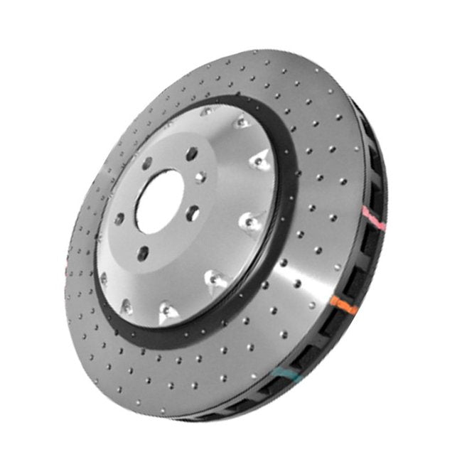 DBA | 52844SLVXD 5000 Series Cross Drilled 2Pc Front Rotors PAIR - ModsDirect