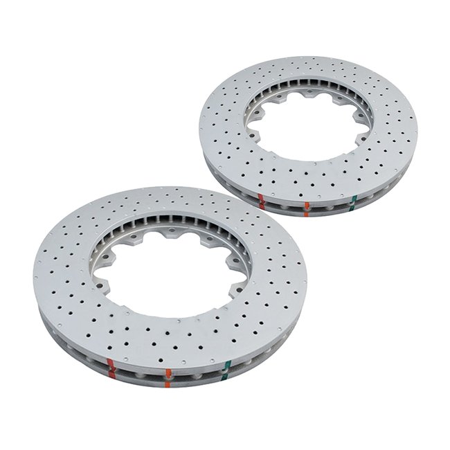 DBA | 52844.1XD 5000 Series Cross Drilled 2Pc Front Rotors PAIR - ModsDirect