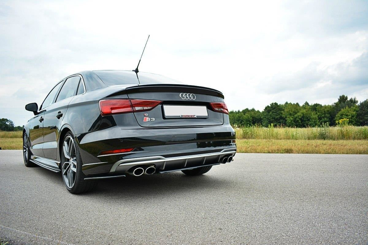 MAXTON DESIGN | Sedan Central Rear Splitter (Audi S3 8V Facelift) - ModsDirect