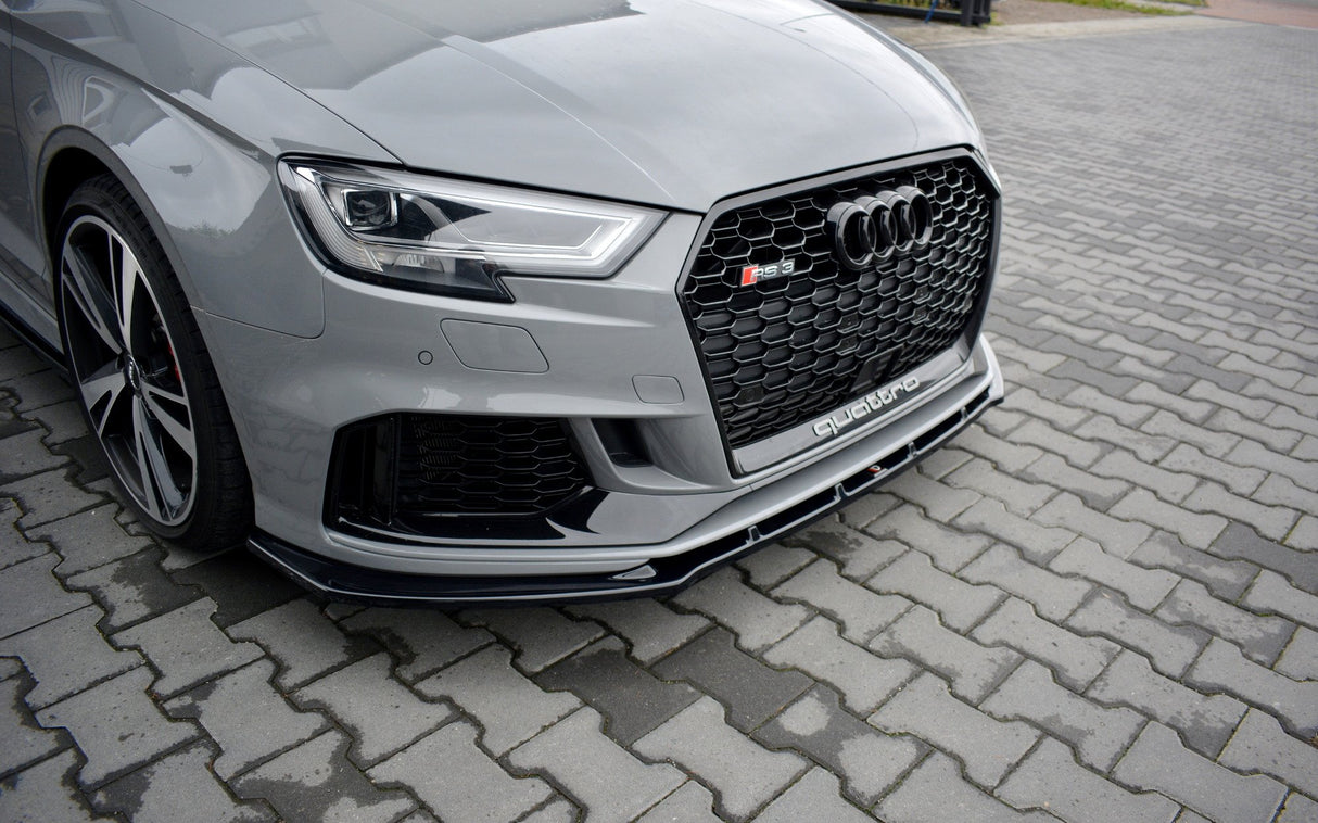 MAXTON DESIGN | Sedan V1 Front Splitter (FL Audi RS3 8V) - ModsDirect