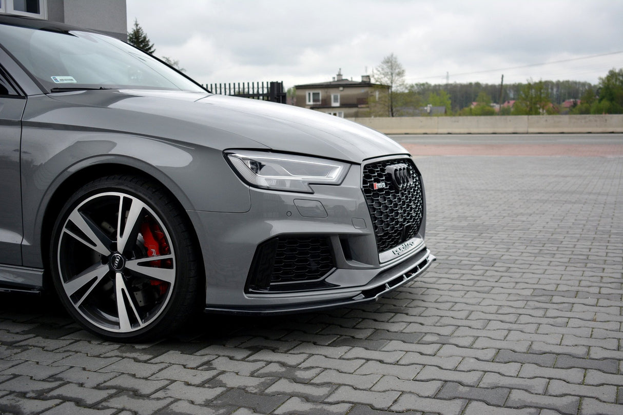 MAXTON DESIGN | Sedan V1 Front Splitter (FL Audi RS3 8V) - ModsDirect