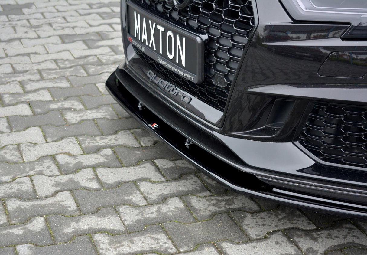MAXTON DESIGN | Sportback V1 Front Splitter (FL Audi RS3 8V) - ModsDirect