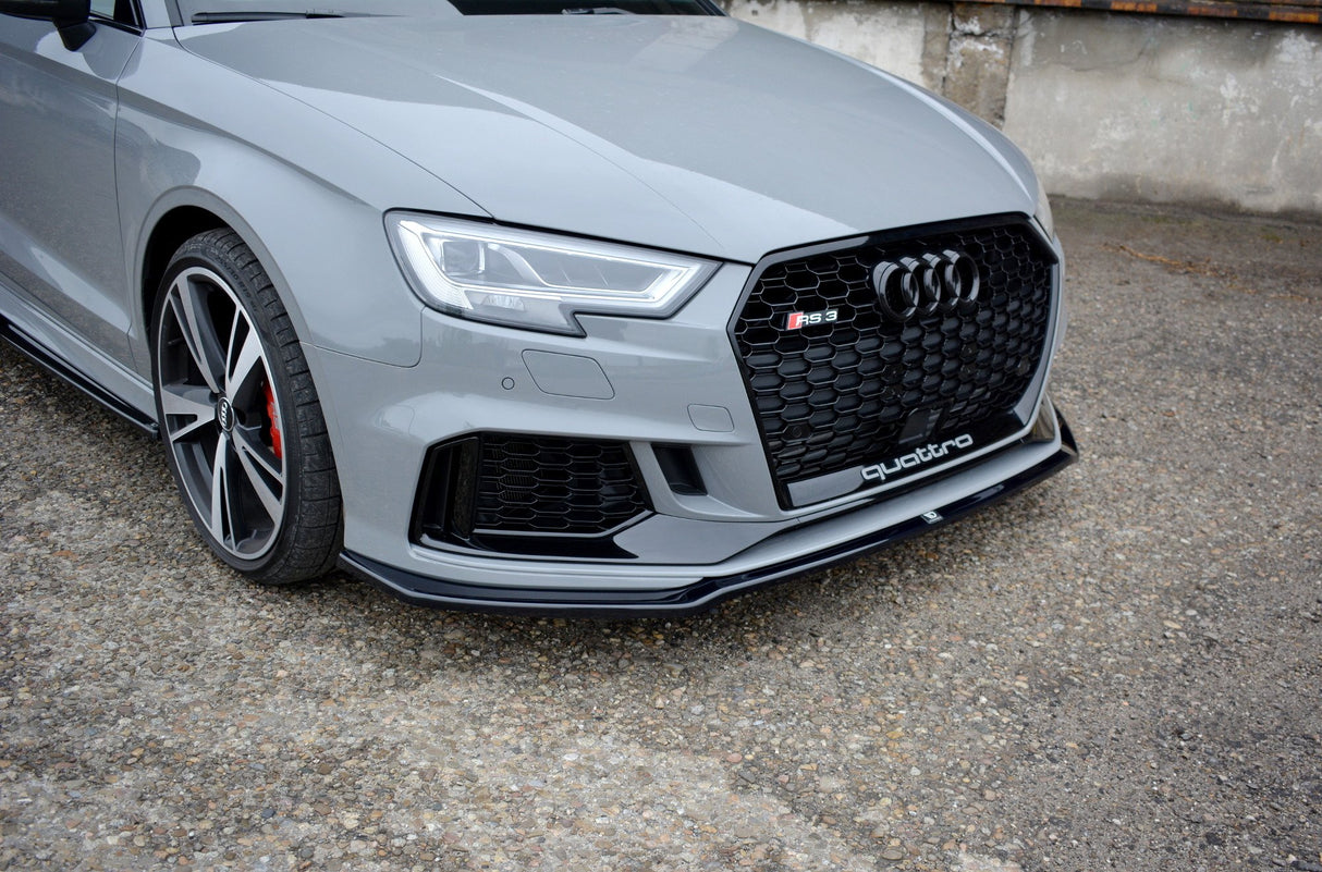 MAXTON DESIGN | Sedan V2 Front Splitter (FL Audi RS3 8V) - ModsDirect