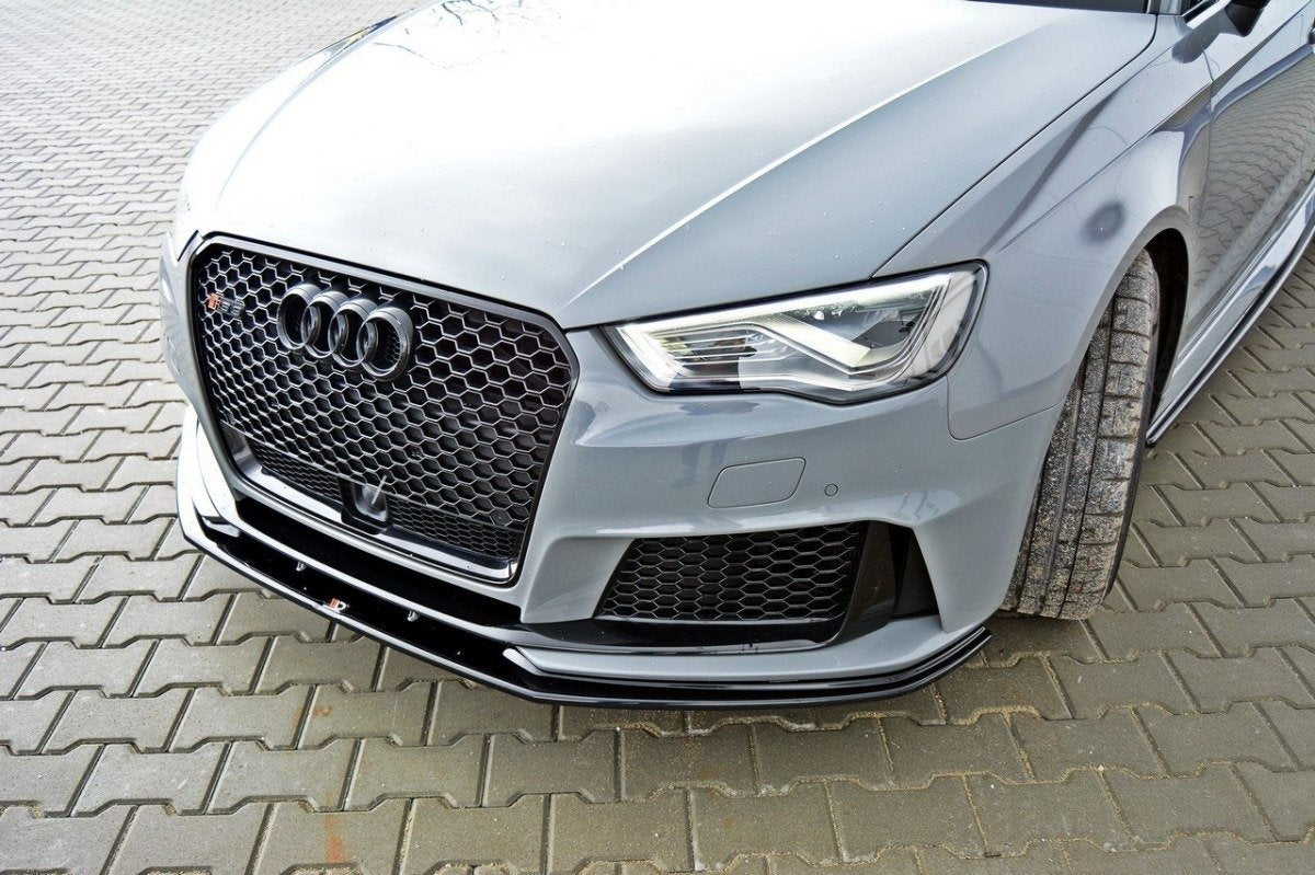 MAXTON DESIGN | V2 Front Splitter (PFL Audi RS3 8V Sportback) - ModsDirect