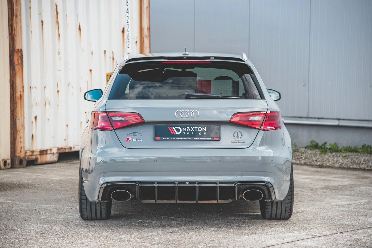 MAXTON DESIGN | V2 Rear Diffuser (PFL Audi RS3 8V Sportback) - ModsDirect