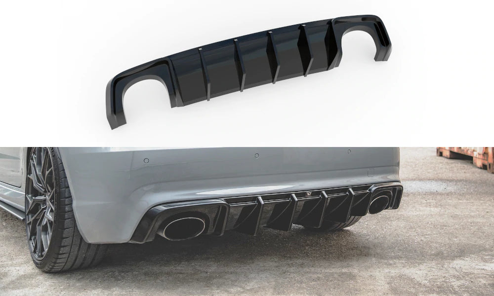 MAXTON DESIGN | V2 Rear Diffuser (PFL Audi RS3 8V Sportback) - ModsDirect
