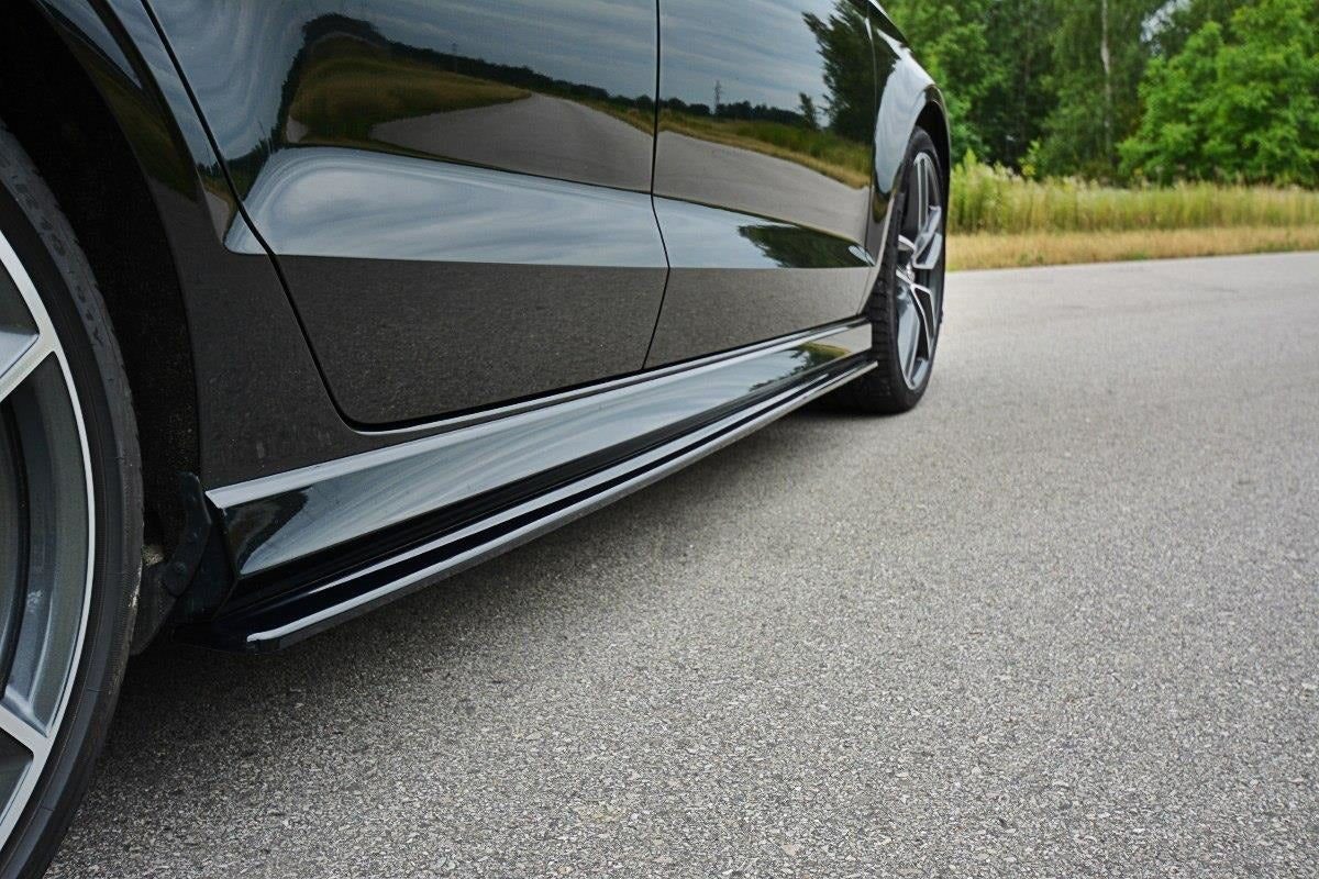 MAXTON DESIGN | Sedan Side Skirts (Audi S3/A3 S-Line 8V) - ModsDirect