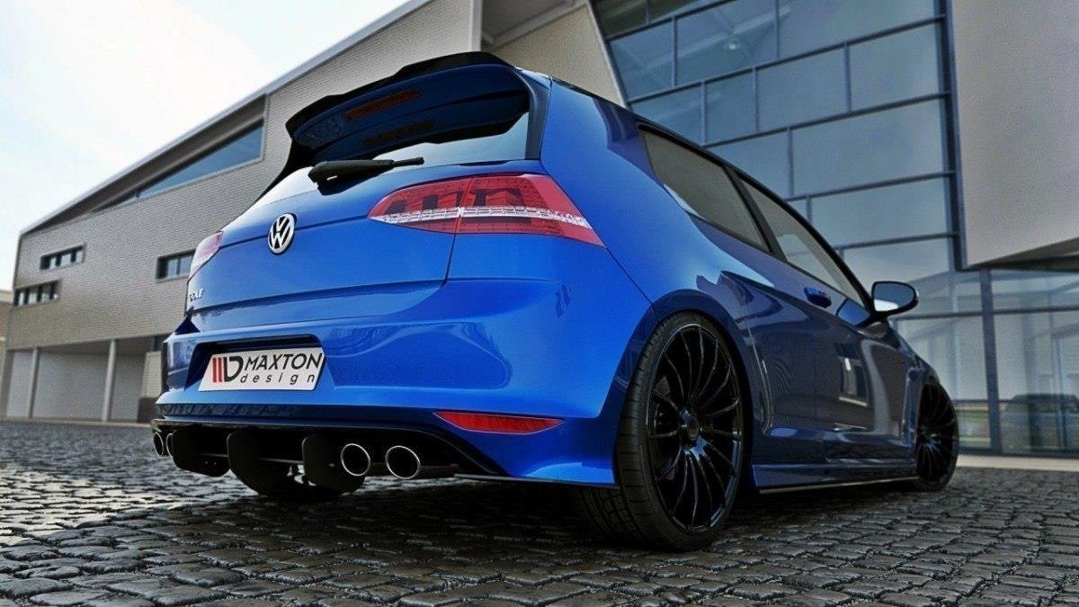 MAXTON DESIGN | Rear Diffuser + Rear Side Splitters (VW Golf MK7R) - ModsDirect