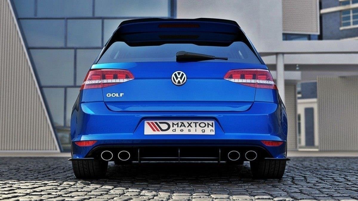 MAXTON DESIGN | Rear Diffuser + Rear Side Splitters (VW Golf MK7R) - ModsDirect