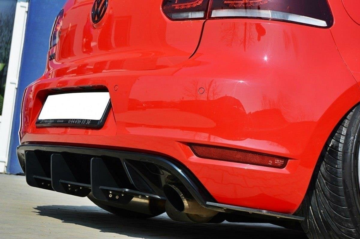 MAXTON DESIGN | Rear Diffuser + Rear Side Splitters (VW Golf MK6 GTI) - ModsDirect