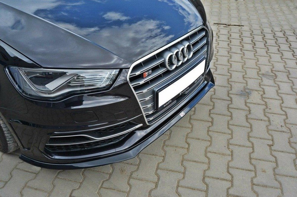 MAXTON DESIGN | Hatchback Front Splitter (Audi S3 8V PFL) - ModsDirect