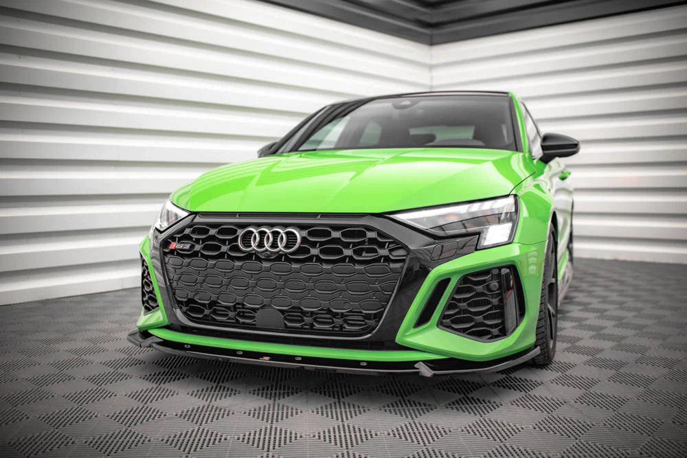 MAXTON DESIGN | Front Splitter V1 (Audi RS3 8Y) - ModsDirect