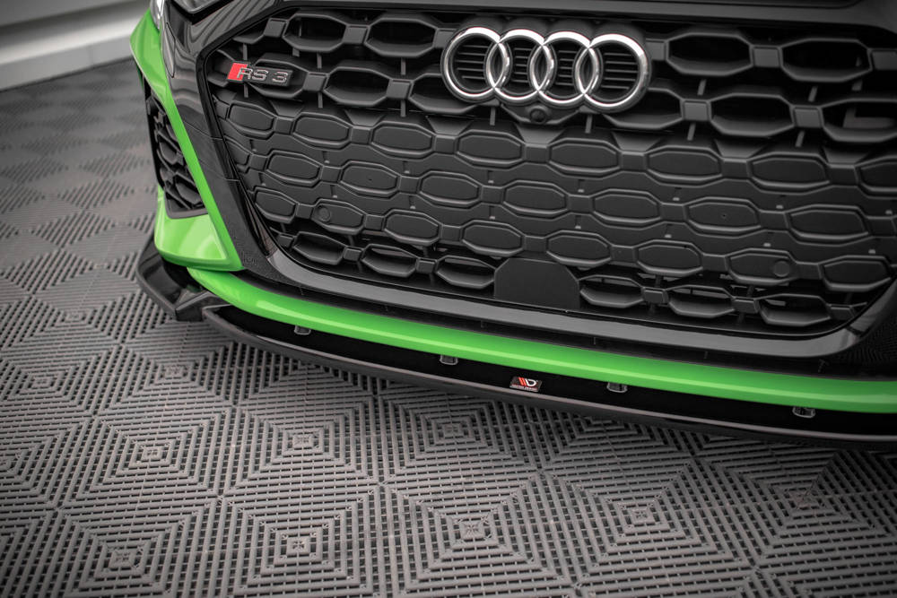 MAXTON DESIGN | Front Splitter V1 (Audi RS3 8Y) - ModsDirect