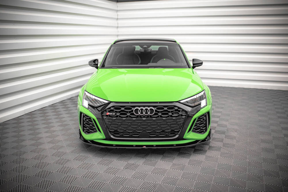 MAXTON DESIGN | Front Splitter V2 (Audi RS3 8Y) - ModsDirect