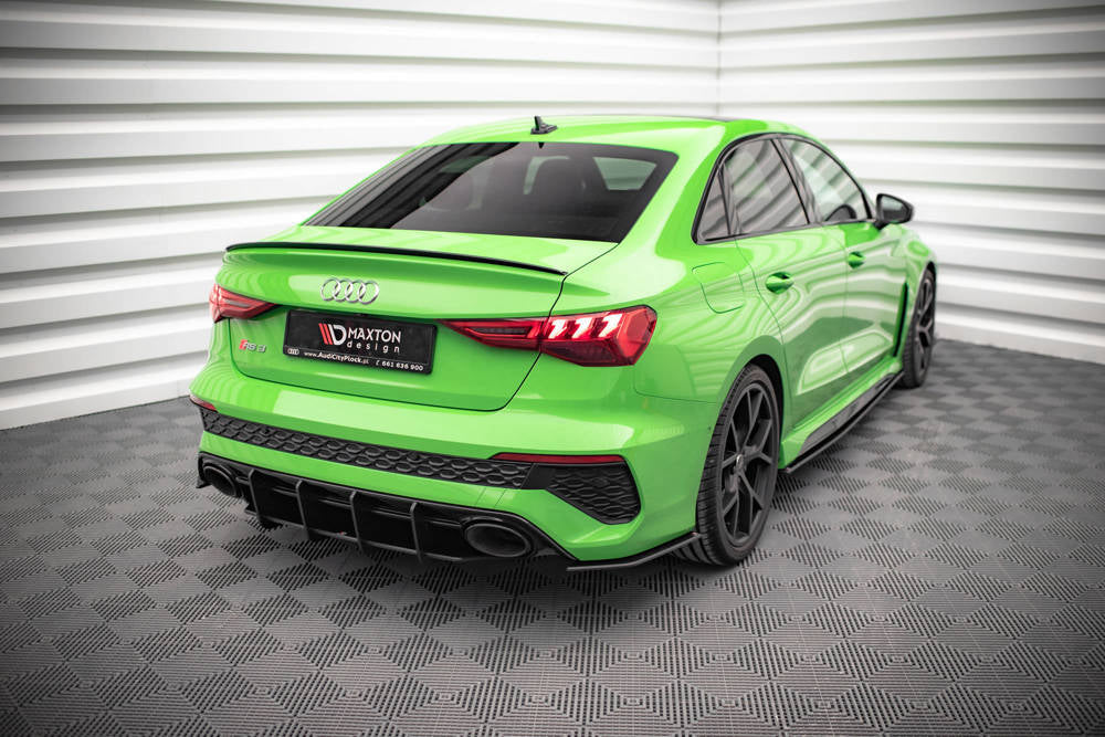 MAXTON DESIGN | Racing Durability Rear Side Splitter (Audi RS3 8Y Sedan) - ModsDirect