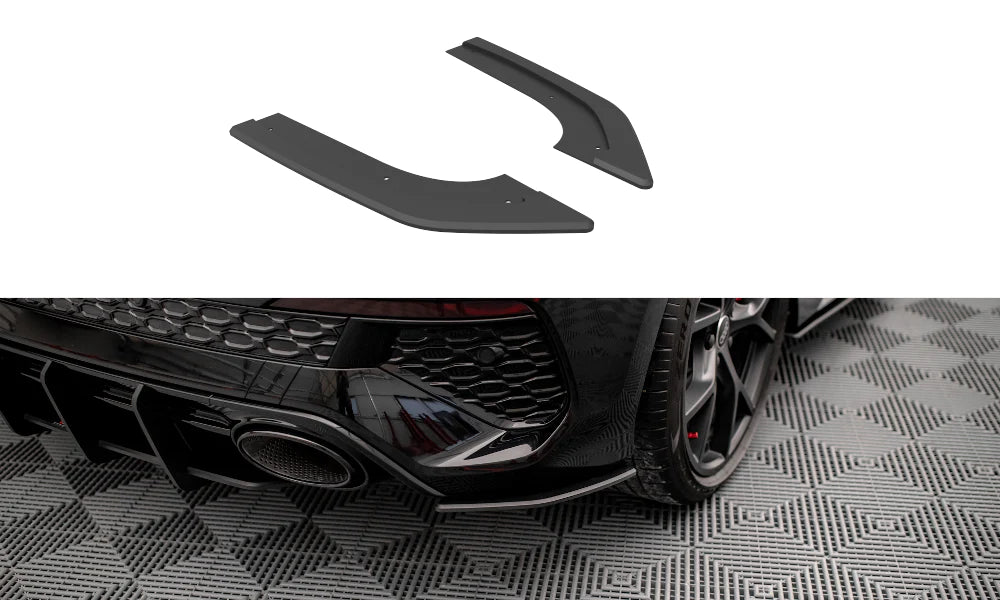 MAXTON DESIGN | Racing Durability Rear Side Splitter (Audi RS3 8Y Sportback) - ModsDirect