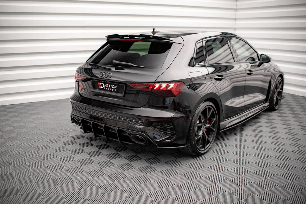MAXTON DESIGN | Racing Durability Rear Side Splitter (Audi RS3 8Y Sportback) - ModsDirect