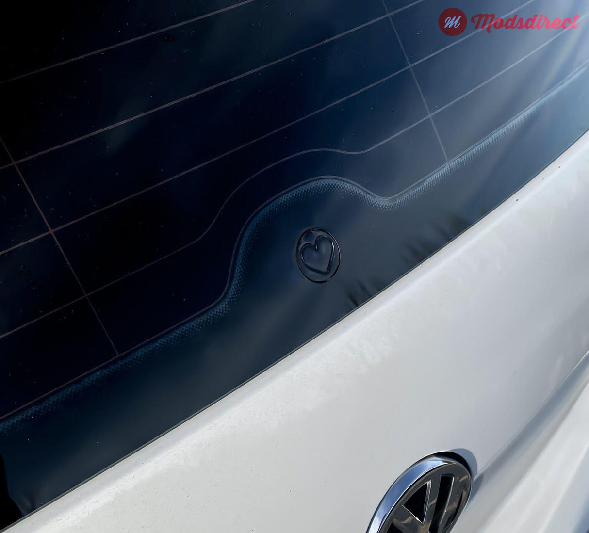 MODSDIRECT | Rear Wiper Delete - 'Love' Style (Audi/VW) - ModsDirect