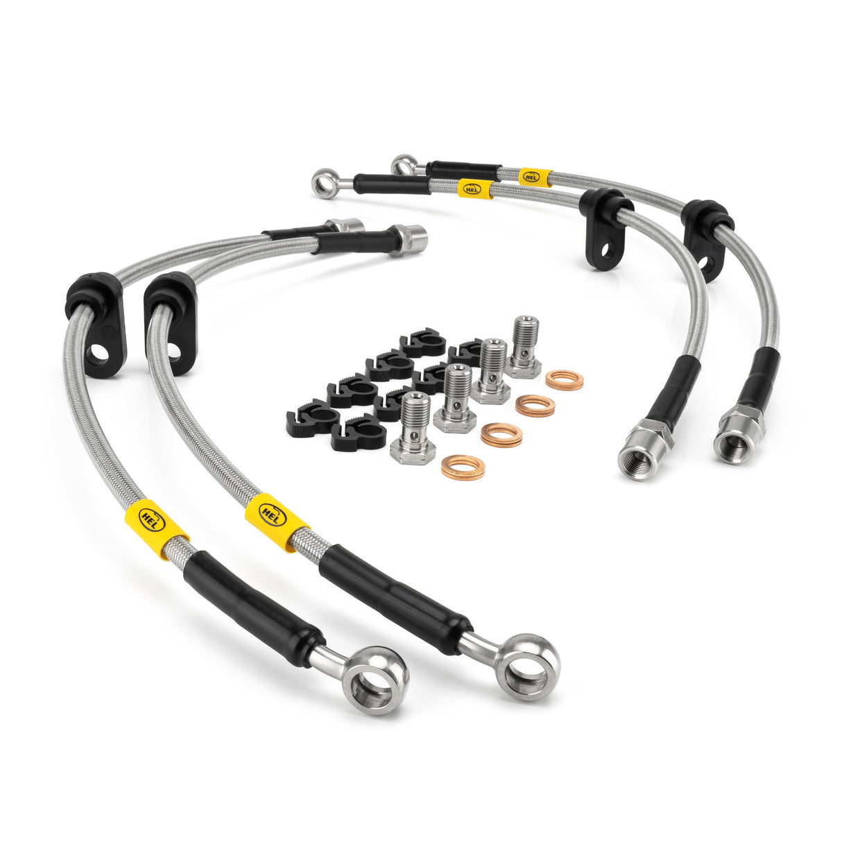 HEL | Braided Brake Line Kit (Nissan 350Z)