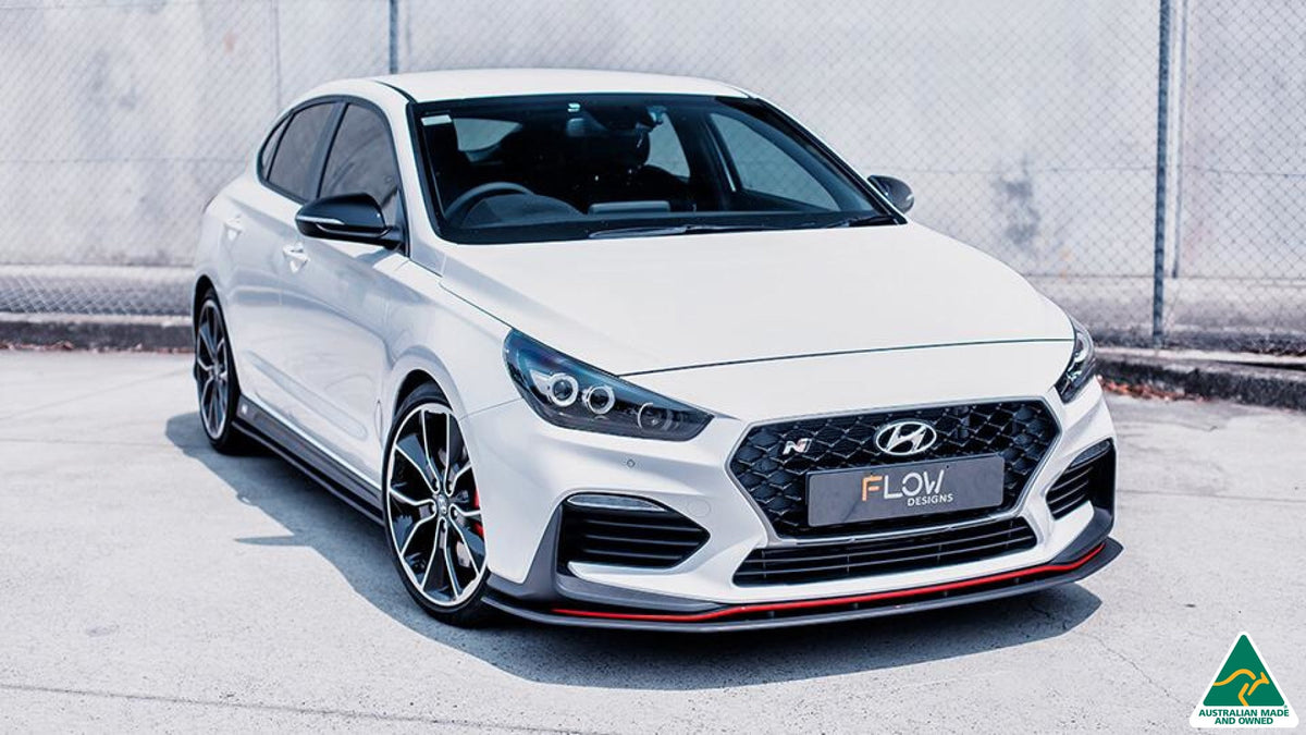 i30N Fastback PD Front Lip Splitter & Reinforcement Brackets