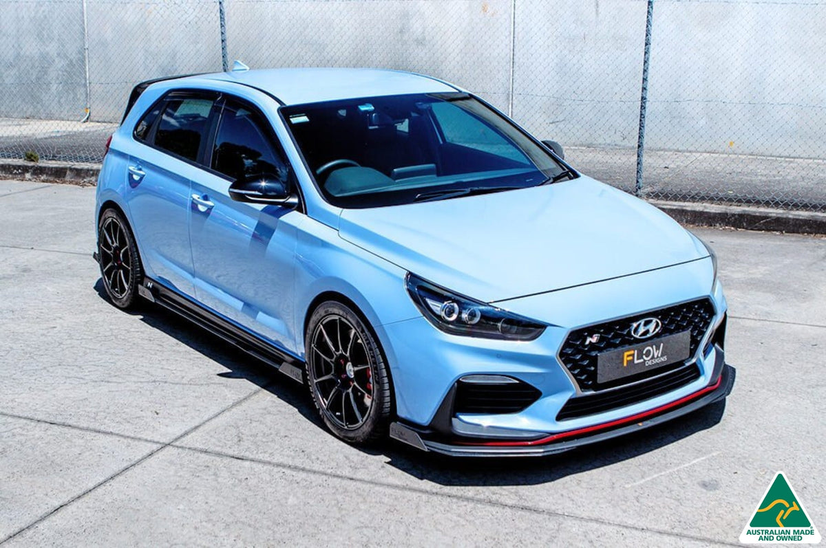 i30N Hatch PD (2018-2020) Front Lip Splitter Winglets (Pair)